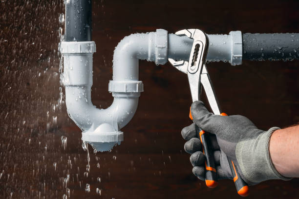 Professional Sewer Line Repair technician working in Quantico, MD